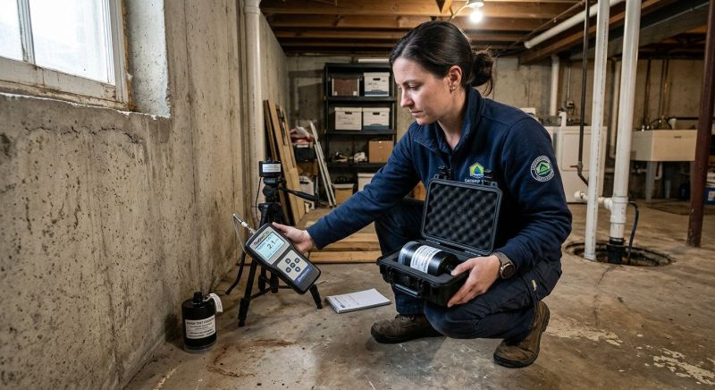 Radon Analysis in Lake County, IL