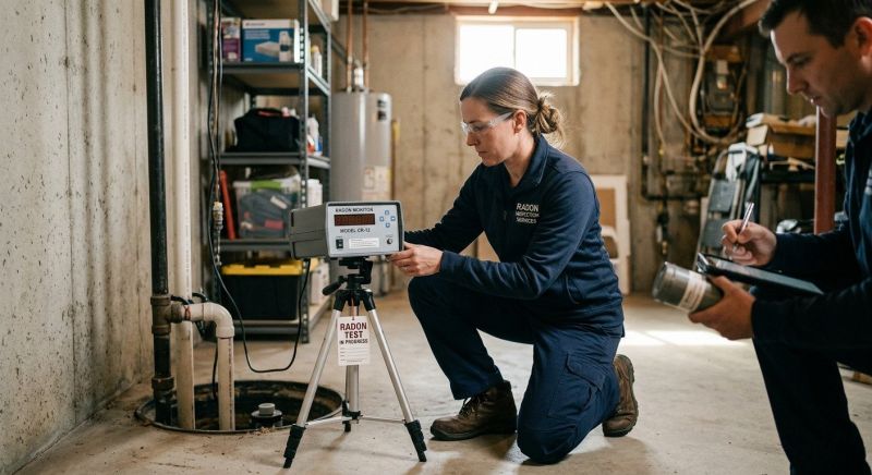 Radon Inspection Service in Naperville, IL