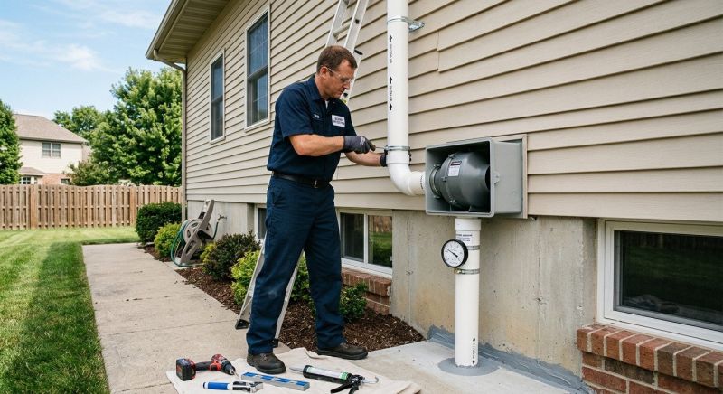 Radon Mitigation Service in Naperville, IL