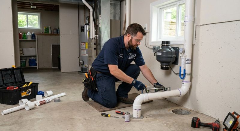 Radon Mitigation Service in Naperville, IL