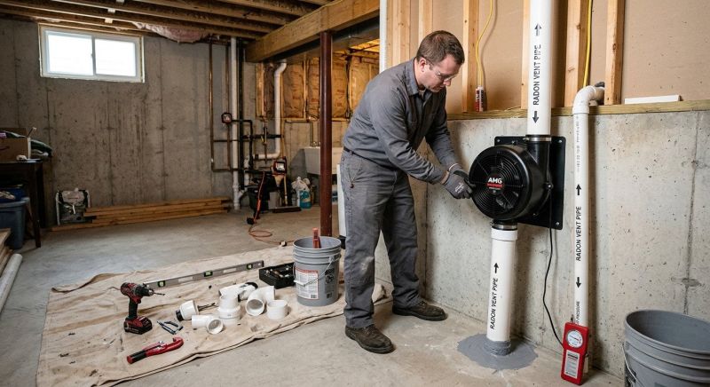 Radon Reduction Service in Naperville, IL
