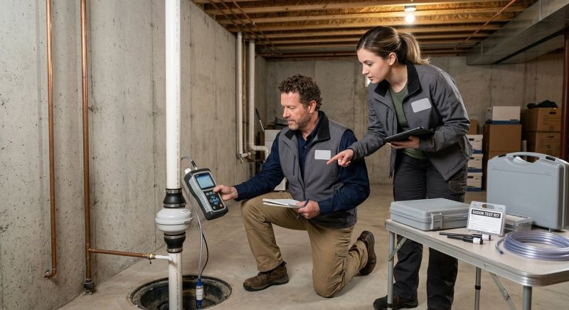 Radon Testing Service in Naperville, IL