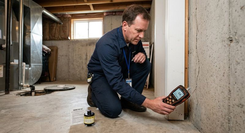 Radon Testing Service in Chicago, IL